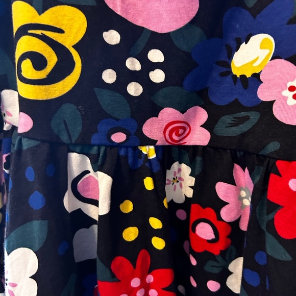 HANNA ANDERSSON CELEBRATION SUPER SOFT SKATER TWIRL DRESS BLACK 140 10 - Picture 6 of 7